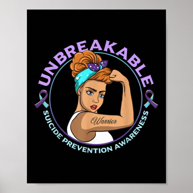 Affiche Sensibilisation à la prévention du suicide (Devant)