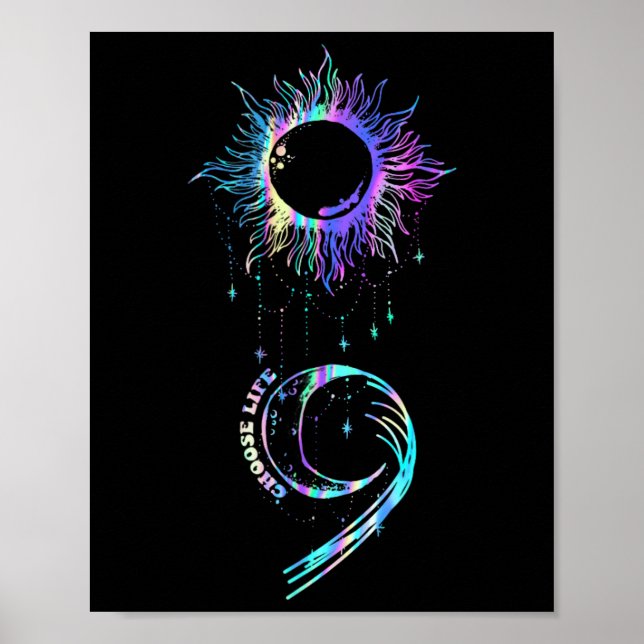 Affiche Sensibilisation à la prévention du suicide Choisir (Devant)