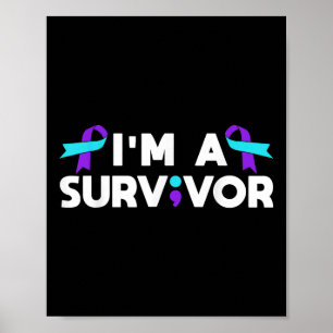 Affiche Sensibilisation À La Prévention Du Suicide Je Suis