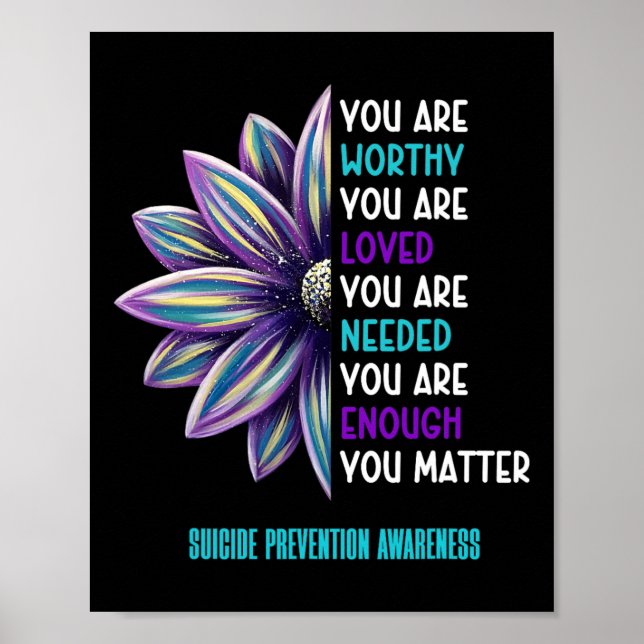 Affiche Sensibilisation à la prévention du suicide Motivat (Devant)