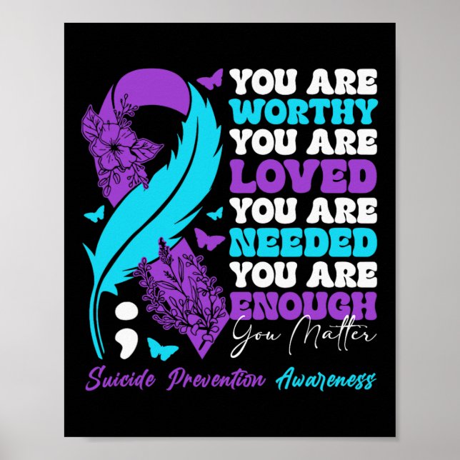 Affiche Sensibilisation à la prévention du suicide Motivat (Devant)