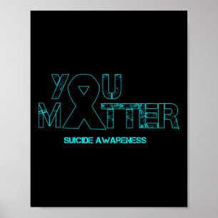 Affiche Sensibilisation À La Prévention Du Suicide Problèm