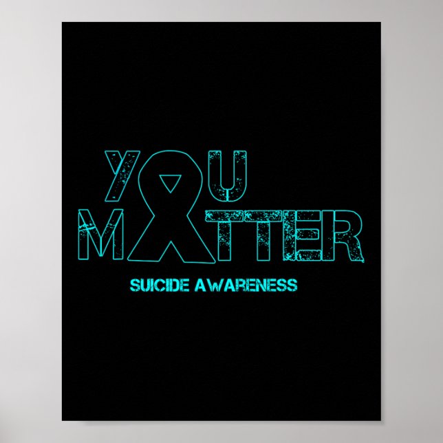 Affiche Sensibilisation À La Prévention Du Suicide Problèm (Devant)