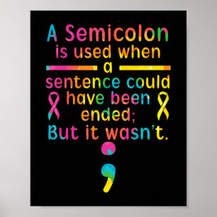 Affiche Sensibilisation à la prévention du suicide Santé m