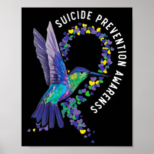 Affiche Sensibilisation à la prévention du suicide Santé m