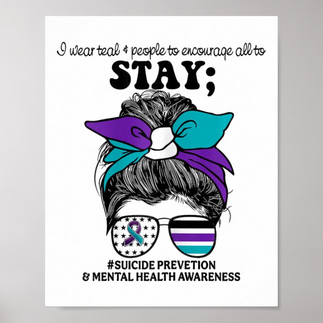 Affiche Sensibilisation à la prévention du suicide Soutien (Devant)