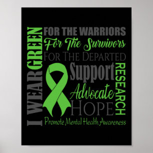 Affiche Sensibilisation à la santé mentale