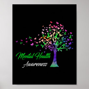 Affiche Sensibilisation à la santé mentale des arbres