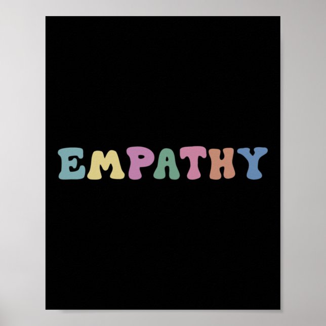 Affiche Sensibilisation à la santé mentale Empathie (Devant)