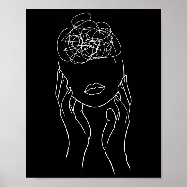 Affiche Sensibilisation à la santé mentale point-virgule (Devant)