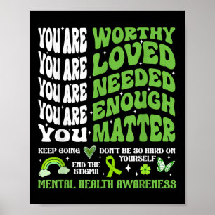 Affiche Sensibilisation À La Santé Mentale S Soutien Motiv