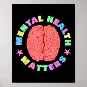Affiche Sensibilisation À La Santé Mentale Santé Mentale S