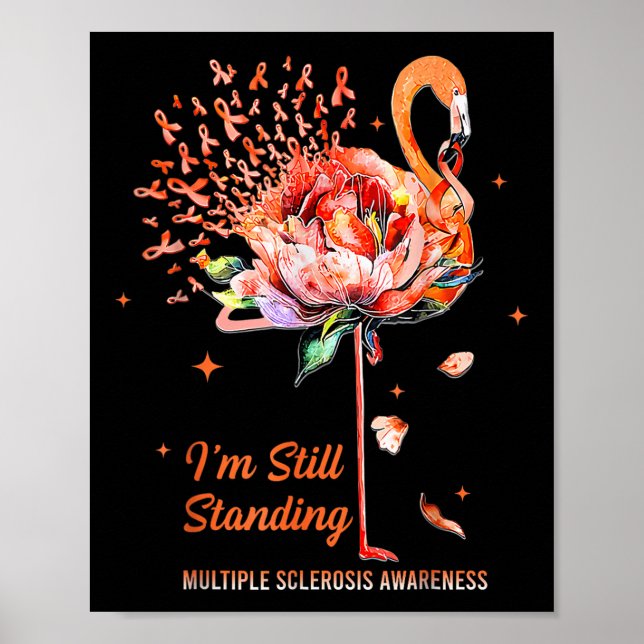 Affiche Sensibilisation à la sclérose en plaques, je suis  (Devant)
