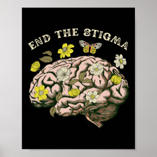 Affiche Sensibilisation à la stigmatisation Problèmes de s