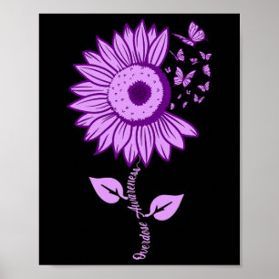 Affiche Sensibilisation à la surdose Ruban Violet Toxicoma