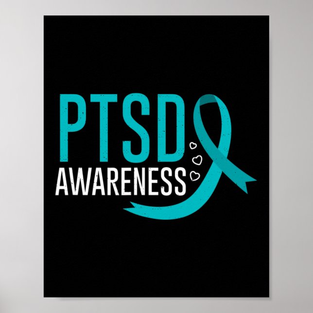 Affiche Sensibilisation à la Tdp Stress traumatique post-s (Devant)