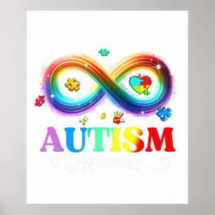 Affiche sensibilisation à l'autisme