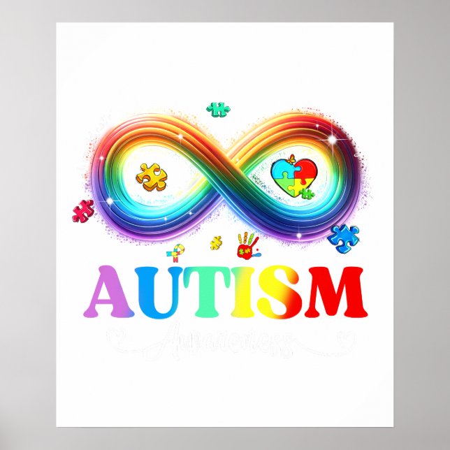 Affiche sensibilisation à l'autisme (Devant)