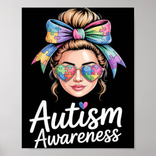 Affiche Sensibilisation à l'autisme 