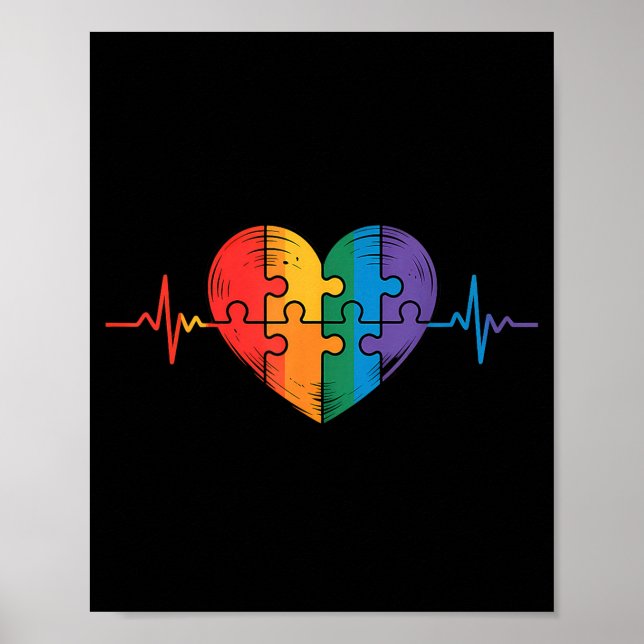 Affiche Sensibilisation à l'autisme  (Devant)