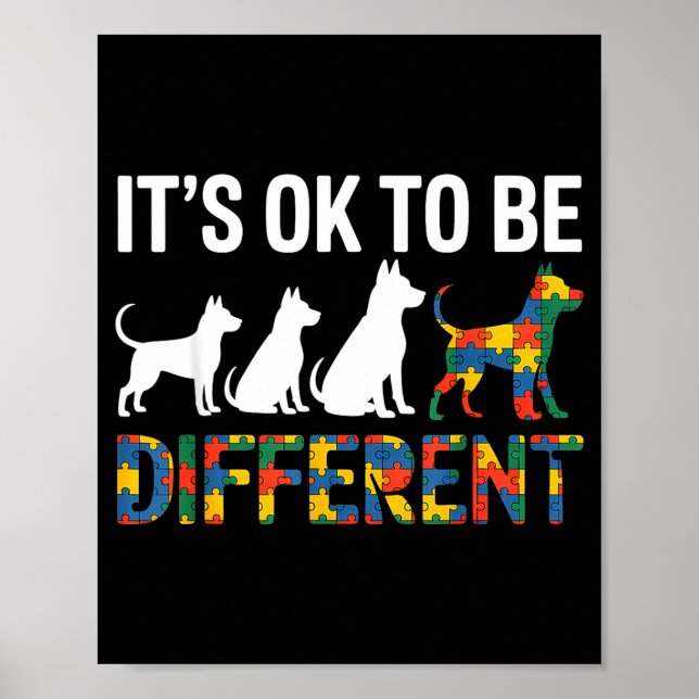 Affiche Sensibilisation à l'autisme  (Devant)