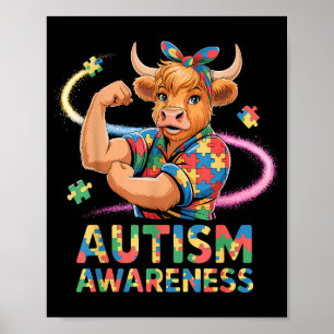 Affiche Sensibilisation à l'autisme