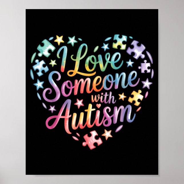 Affiche Sensibilisation à l'autisme  (Devant)