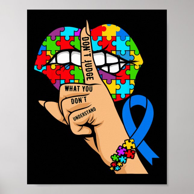Affiche Sensibilisation à l'autisme 1  (Devant)