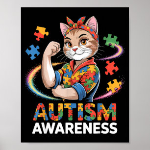 Affiche Sensibilisation à l'autisme autiste
