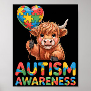 Affiche Sensibilisation à l'autisme autistique