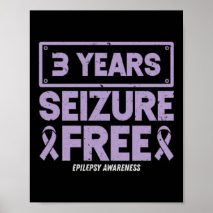Affiche Sensibilisation à l'épilepsie 3 ans Saisie Gratuit