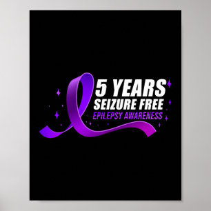 Affiche Sensibilisation à l'épilepsie 5 ans d'emprisonneme