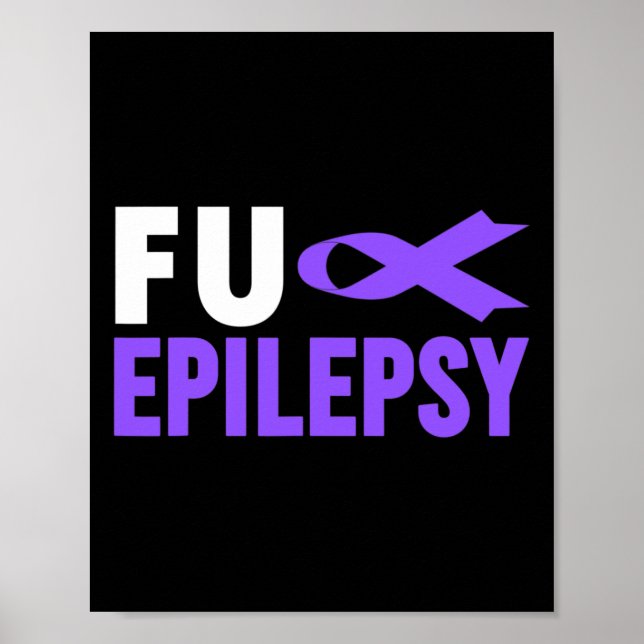 Affiche Sensibilisation à l'épilepsie - Epileps de sensibi (Devant)