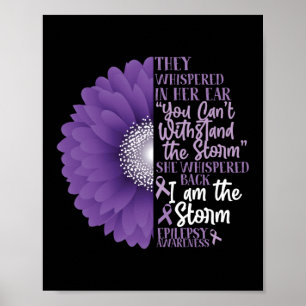 Affiche Sensibilisation À L'Épilepsie Ils Se Sont Balayés