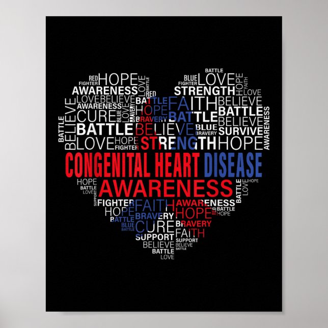 Affiche Sensibilisation à l'hépatite Maladie cardiaque Lut (Devant)