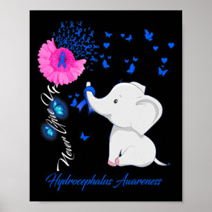 Affiche Sensibilisation à l'hydrocéphalie - Hydrocéphalie