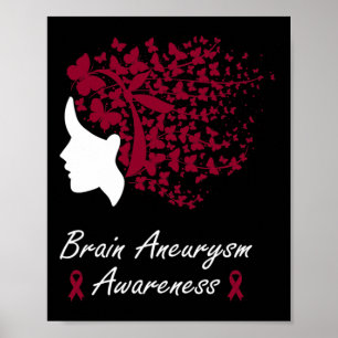 Affiche Sensibilisation à l'neurysme cérébral - Femmes Pap