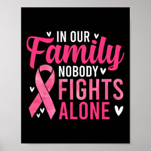 Affiche Sensibilisation au cancer - Dans notre famille per