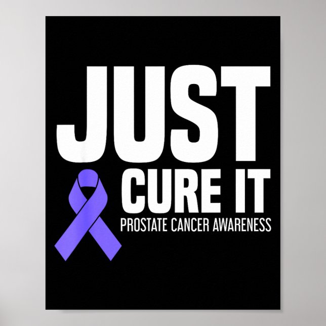 Affiche Sensibilisation au cancer de la prostate - juste ç (Devant)