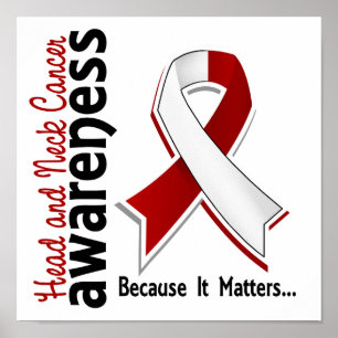 Affiche Sensibilisation au cancer de la tête et du cou 5