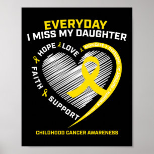 Affiche Sensibilisation Au Cancer De L'Enfance En Mémoire