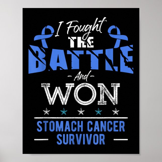 Affiche Sensibilisation au cancer de l'estomac Cancer Surv (Devant)