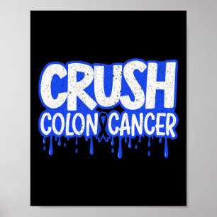 Affiche Sensibilisation au cancer du côlon Chimiothérapie 