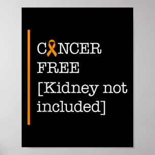 Affiche Sensibilisation au cancer du rein Cancer Rein Not