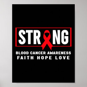 Affiche Sensibilisation au cancer du sang - Cancer du sang