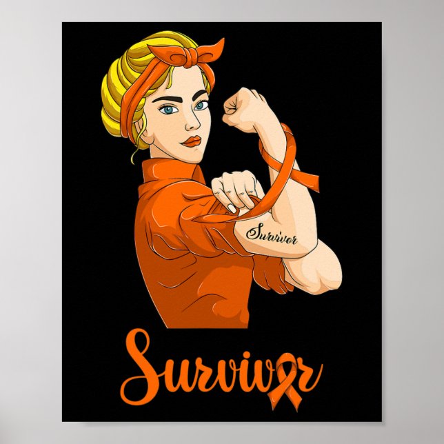Affiche Sensibilisation au cancer du sang chez les femmes  (Devant)