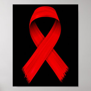 Affiche Sensibilisation au cancer du sang HIVAIDS Semaine 