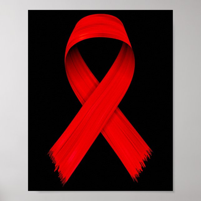 Affiche Sensibilisation au cancer du sang HIVAIDS Semaine  (Devant)