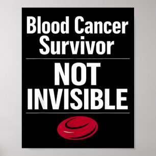 Affiche Sensibilisation au cancer du sang Survivant de leu