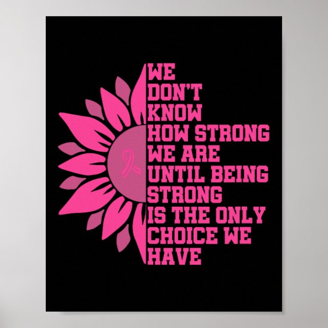 Affiche Sensibilisation au cancer du sein (Devant)